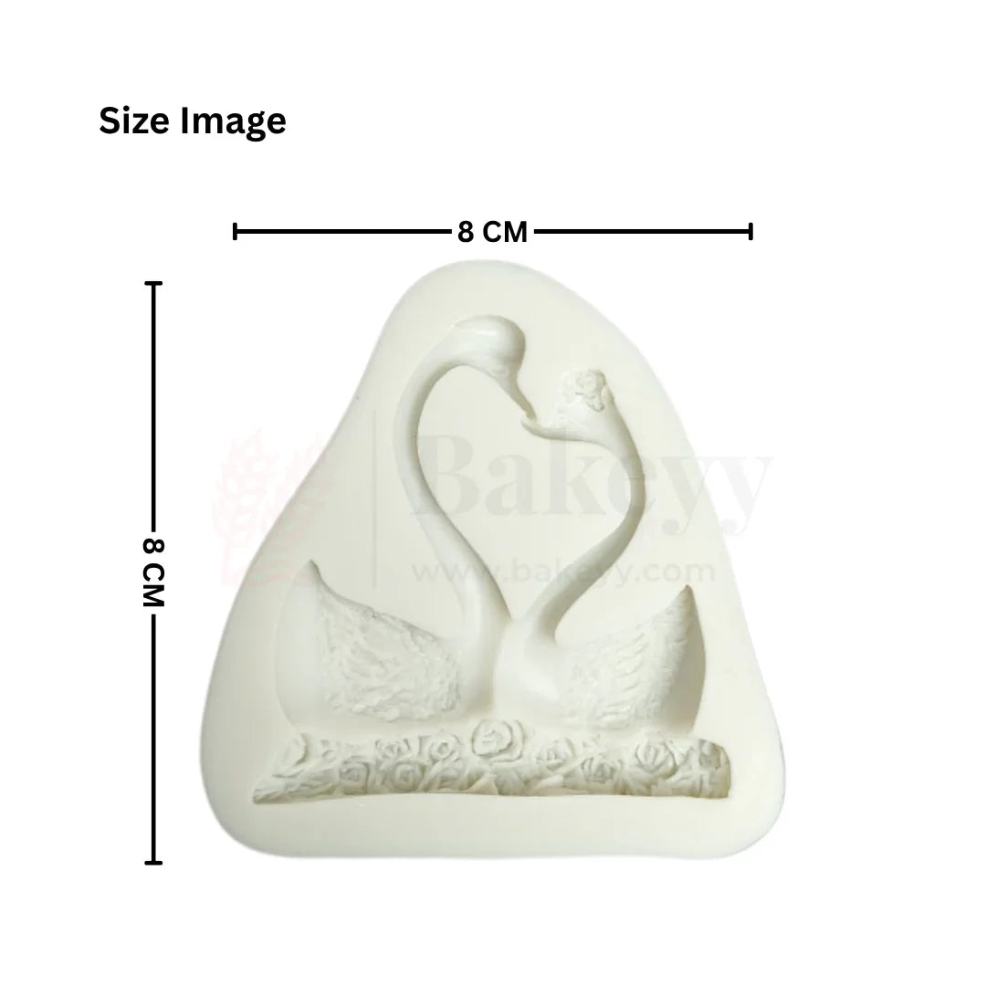 555 | Swan Shape Silicone Mould - 1 Piece