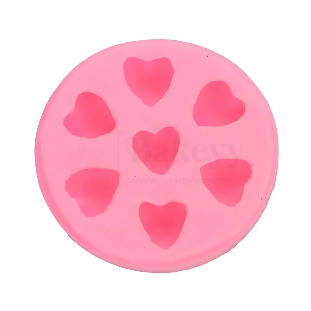 545 | Hearts Shapes Silicone Mould - 1 Piece
