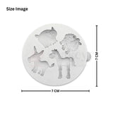 556 | Miniature Farm Animals Silicone Mould - 1 Piece