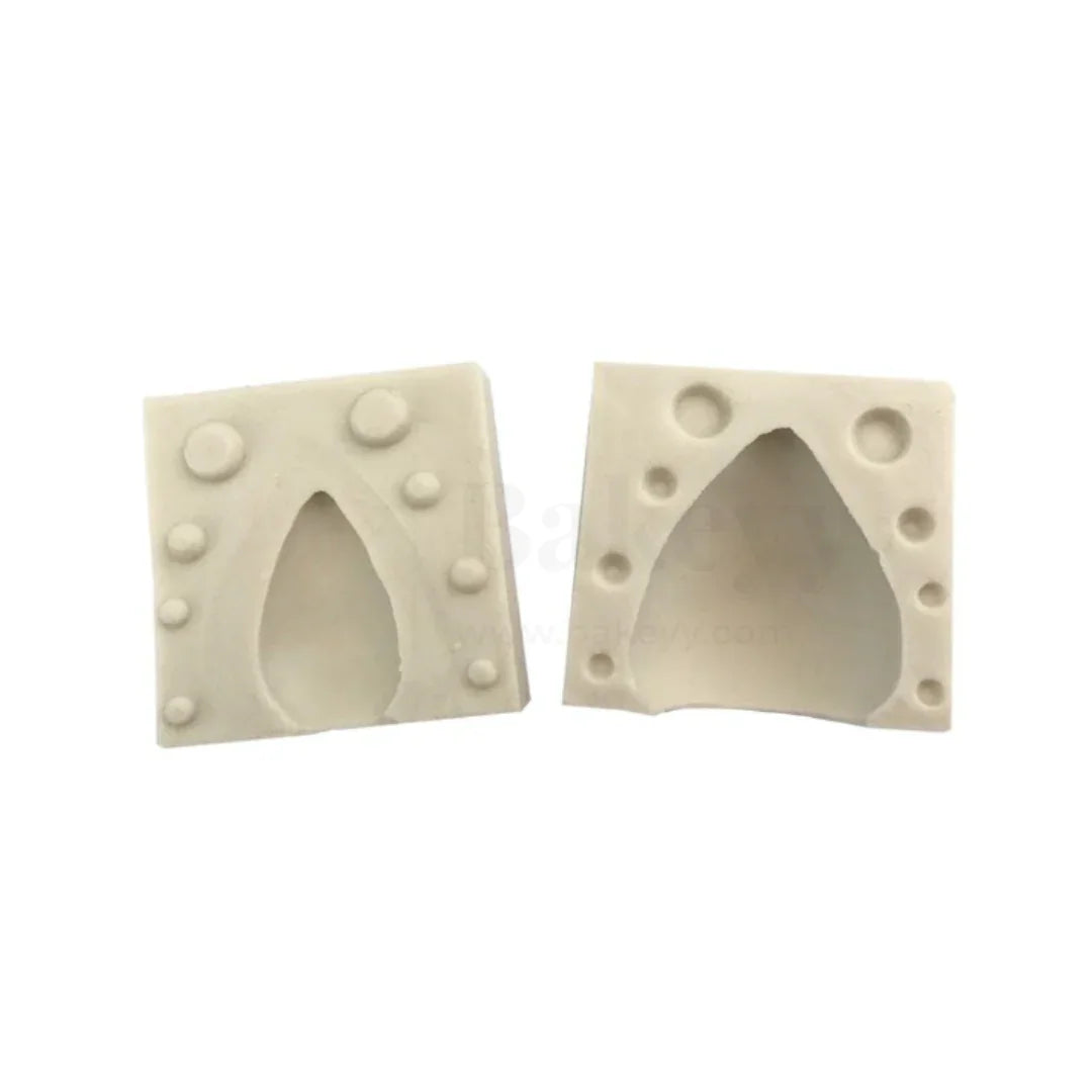 544 | Unicorn Horn & Eyelash Design Silicone Mould - 1 Piece
