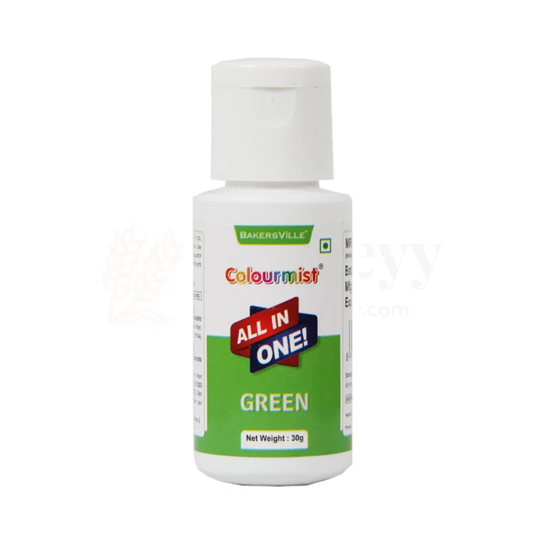 Colourmist Green All-in-One Edible Food Colour – 30ml