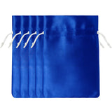 10x14cm |Royal Blue Satin Potli Bag | Pack of 25