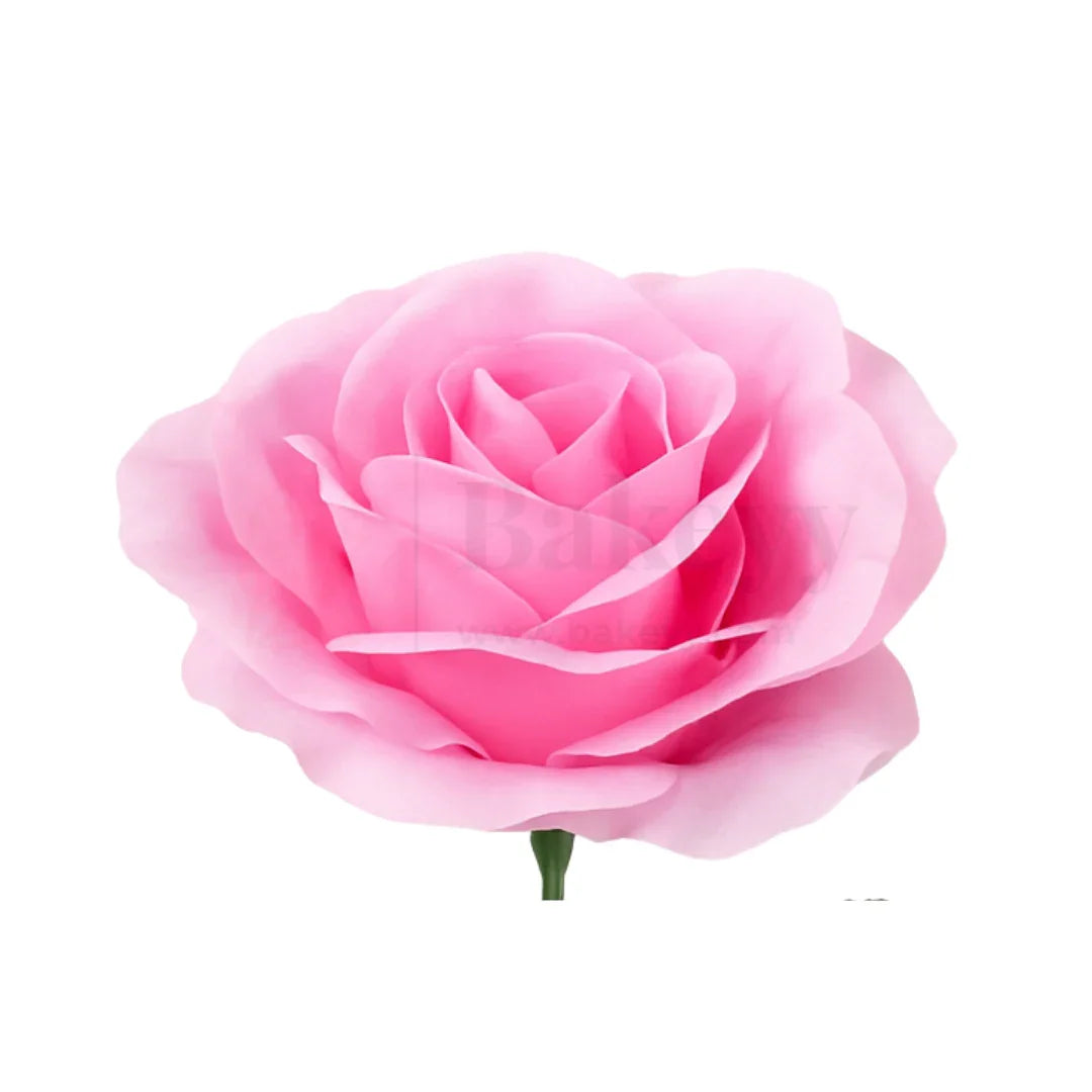 8cm | Light Pink Artificial Rose - Pack of 10