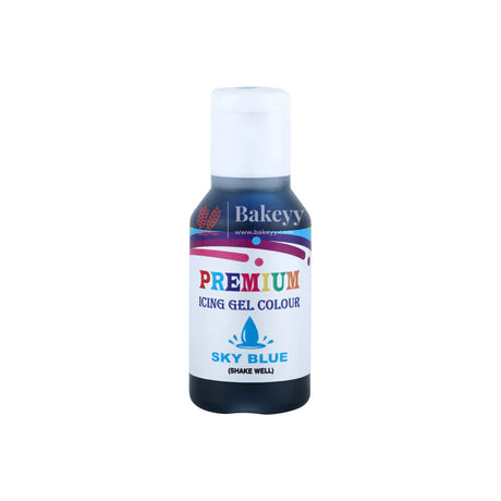 Bake Haven Food Gel Colour | Sky Blue | 20g - Bakeyy.com - India - Bake Haven Food Gel Colour | Sky Blue | 20g - Default Title