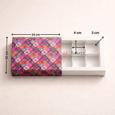 Sliding Chocolate Box with Insert  | Gift Box | Multipurpose Box| Pack of 10