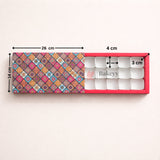 Sliding Chocolate Box with Insert  | Gift Box | Multipurpose Box| Pack of 10