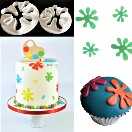 Splash Shape Fondant & Cookie Cutter Set