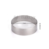Metallic ring with measurements on a white background, branded 'Bakeyv'.
