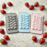 StrawberryTextureSiliconeChocolateSlabMould - Bakeyy.com