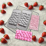 Strawberry Texture Silicone Chocolate Slab Mould | Pack of 1