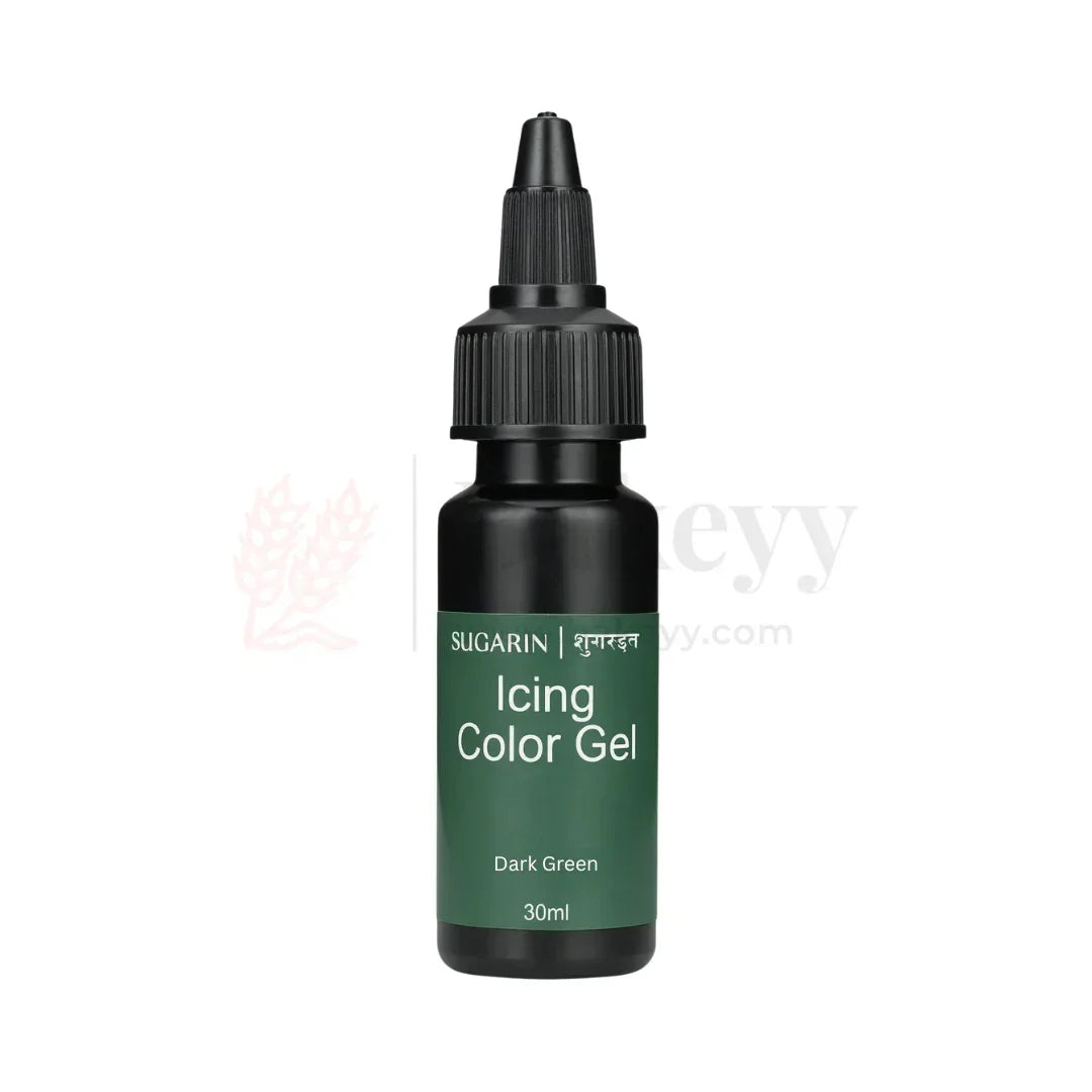Sugarin_Icing_Gel-Dark_green - Bakeyy.com