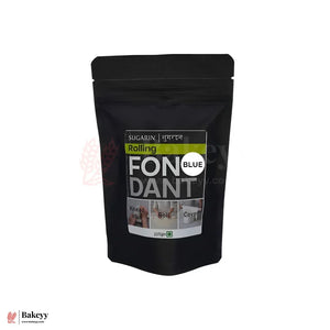 Sugarin Rolling Fondant | Ready-to-Use Icing for Cake Decoration | 225 gm - Bakeyy.com - India - Sugarin Rolling Fondant | Ready-to-Use Icing for Cake Decoration | 225 gm - Blue 89.00