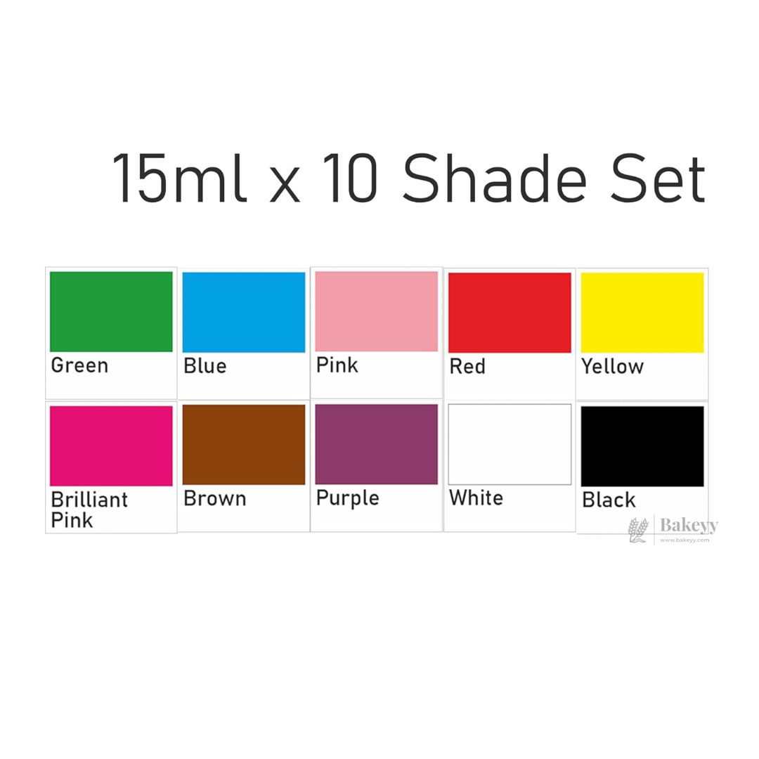 Sugarin UNI Combo Food Colour Set | 2 Variants Available | 15 ml Each