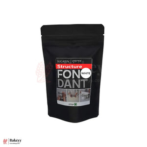 Sugarin Structure Fondant | For Figurines, Models & 3D Cake Decorations | 225 gm - Bakeyy.com - India - Sugarin Structure Fondant | For Figurines, Models & 3D Cake Decorations | 225 gm - White 89.00