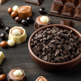 Semi Sweet Dark Chocolate Couverture | True Bel | Truff Belge | 500g Net Weight | Pack of 1 Piece