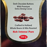 Super Dark Chocolate Couverture by Jindal COCOA | True Bel | Truff Belge | 500g Net Weight