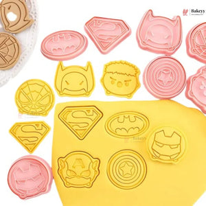 SuperheroThemeCookieCutter_EmbosserSet - Bakeyy.com