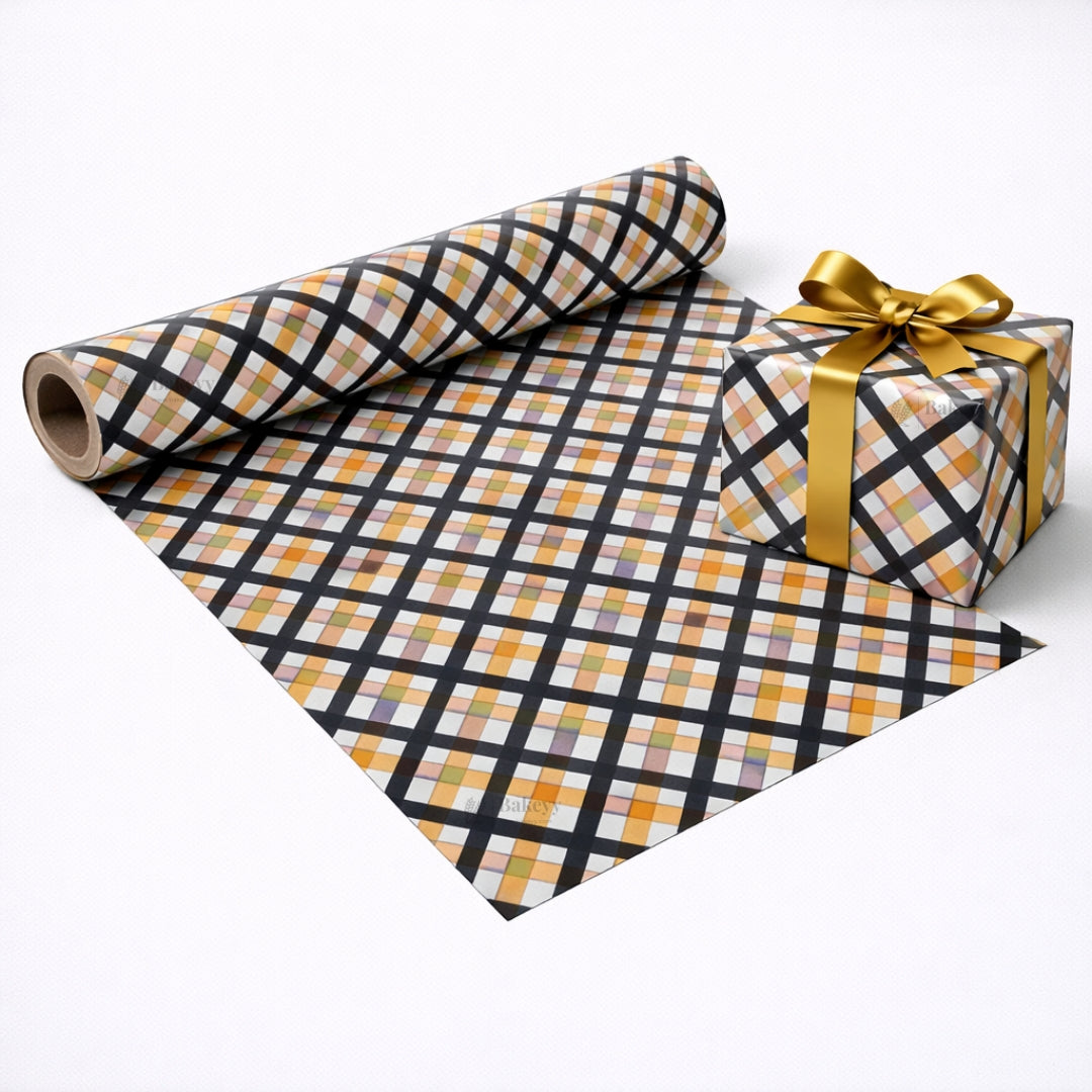 Textured Pattern Gift Wrapping Paper Sheets | Premium Decorative Wrapping for Stylish Gifting | Pack of 25 per pack