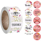 1 Inch Thank You Sticker Roll | 500 Stickers | Pack of 1 