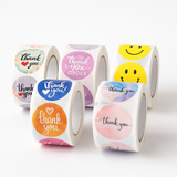 Thank You Stickers Roll | 500 Pcs | Pack of 1