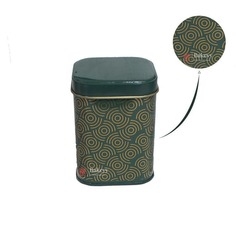 Three Tin Rigid Hamper Box - Bakeyy.com - India - Three Tin Rigid Hamper Box - Blue / Pack Of 1