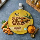 Tiger Natural Plant Extract Food Colour | Multiple Options Available | Pack of 1