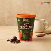 Tiger Hot Chocolate Drink Mix | Sweetened Cocoa Mix with 20% Cocoa Solids | 100 g & 200 g | Pack of 1