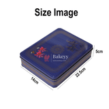 Return Gift Tin Box | Dry Fruit Box | Chocolate Box | Rectangle Large Tin | - Bakeyy.com - India - Return Gift Tin Box | Dry Fruit Box | Chocolate Box | Rectangle Large Tin | - Green