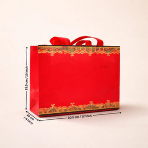 TraditionalRedFestiveCarryBagwithDecorativeBorder_7 - Bakeyy.com