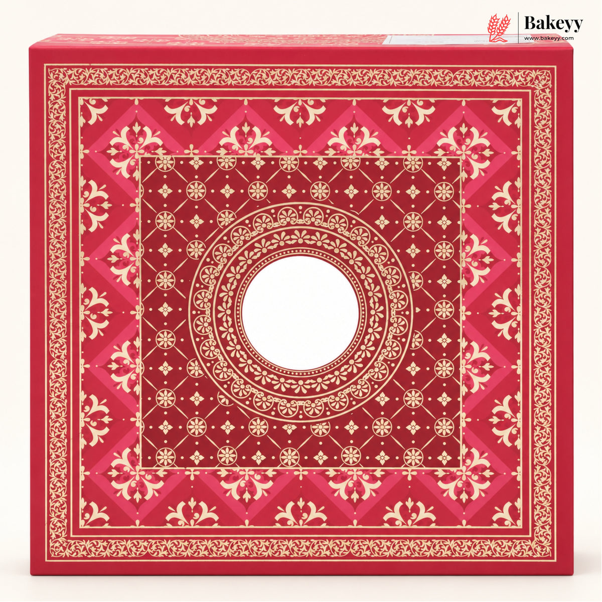 4 Jar | Traditional Printed Hamper Box with Magnetic Closure | 3 Designs | Pack of 1