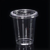 Transparent Dessert Cup with Lid | Clear Disposable Cup | Dessert Packaging | Pack of 100