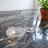 Transparent Dessert Cup with Lid | Clear Disposable Cup | Dessert Packaging | Pack of 100