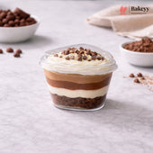 Triangular Dessert Container with Lid | Transparent PET Premium Dessert Box | Pack of 100