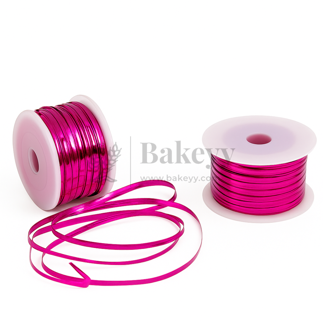 Premium Twist Tie Roll | Decorative Wire Ribbon for Festive & Bakery Packaging - Bakeyy.com - India - Premium Twist Tie Roll | Decorative Wire Ribbon for Festive & Bakery Packaging - Purple