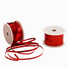 Premium Twist Tie Roll | Decorative Wire Ribbon for Festive & Bakery Packaging - Bakeyy.com - India - Premium Twist Tie Roll | Decorative Wire Ribbon for Festive & Bakery Packaging - Red