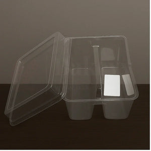 Two_Compartment_PET_Box_with_Lid_Pack_of_50_Perfect_for_Churros_Chocolate_sauce_img4 - Bakeyy.com
