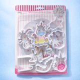Unicorn Multi Cutter Set | 8 Piece | Pack of 1 