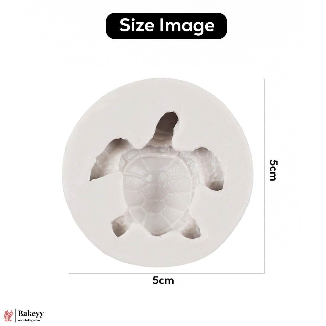 457| Turtle Shape Design Silicone Mould - 1 Piece