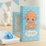 It’s a Boy Baby Shower Chocolate Bar Box | Chocolate Box | Gender reveal packaging | Baby shower  | Pack of 10 | 14cm x 7cm x 1cm