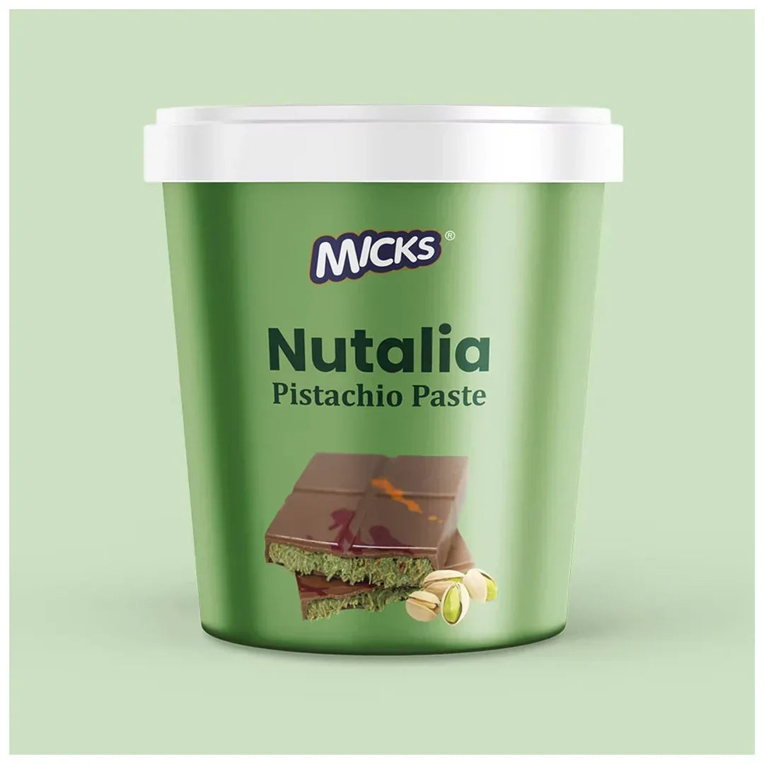 Micks Nutalia Pistachio Paste - 1 Kg - Bakeyy.com - India - Micks Nutalia Pistachio Paste - 1 Kg - Default Title