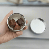 Pack of 12 | Silver Round Empty Decorative Tin Box | Gift Box | Chocolate Box | Sweet Box | Jewellery Box | Luxury Box - Bakeyy.com - India - Pack of 12 | Silver Round Empty Decorative Tin Box | Gift Box | Chocolate Box | Sweet Box | Jewellery Box | Luxury Box - Pack of 12