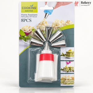 5 Pcs Stainless Steel Icing Nozzle Tips |