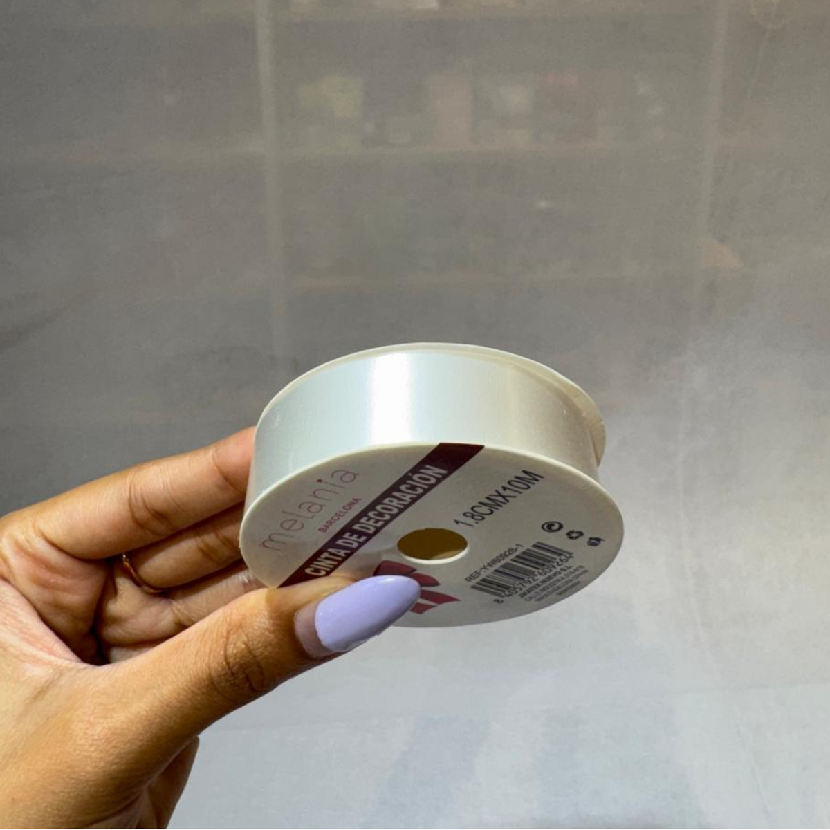 Satin Finish Curling Ribbon Roll | 2 Sizes Available| 10M Length | Pack of 1