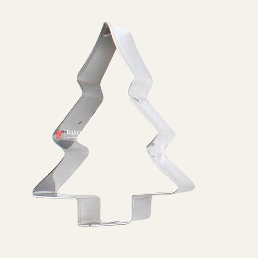 Christmas Tree Shape| Cookie| Biscuit Cutter| Aluminium| 1 Piece - Bakeyy.com - India - Christmas Tree Shape| Cookie| Biscuit Cutter| Aluminium| 1 Piece - Default Title