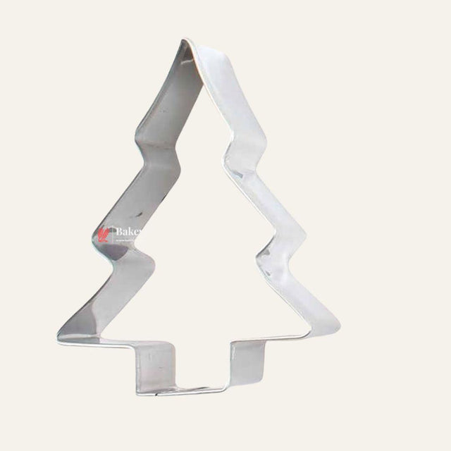 Christmas Tree Shape| Cookie| Biscuit Cutter| Aluminium| 1 Piece - Bakeyy.com - India - Christmas Tree Shape| Cookie| Biscuit Cutter| Aluminium| 1 Piece - Default Title