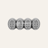 4 Cavity Massage Bar Design Silicone Moulds for Soaps Chocolate - Bakeyy.com - India - 4 Cavity Massage Bar Design Silicone Moulds for Soaps Chocolate - Default Title