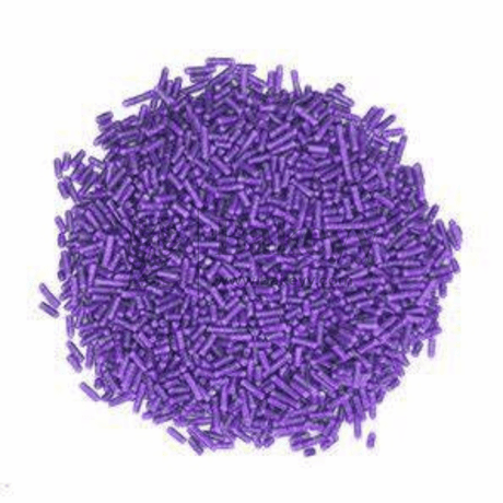 Purple Color Vermicelli Sprinklers - Bakeyy.com - India - Purple Color Vermicelli Sprinklers - 100 gm / Purple