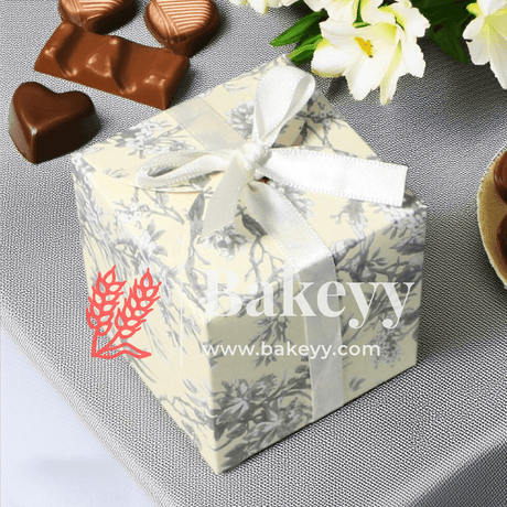 Endearing Gift Box | Pack Of 10 | Candy Box | Return Gift Box | - Bakeyy.com - India - Endearing Gift Box | Pack Of 10 | Candy Box | Return Gift Box | - White