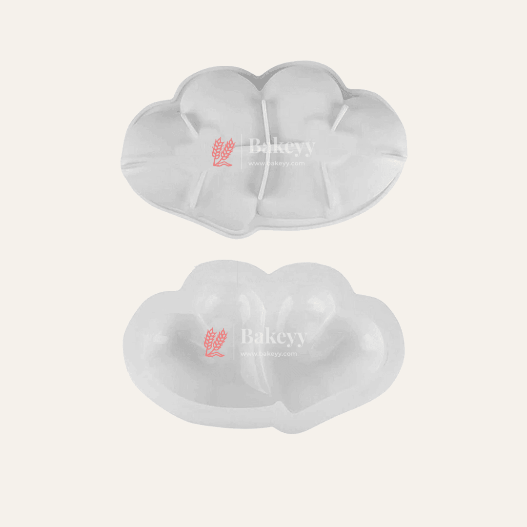 2 Cavity Silicon 3D Diamond Heart Entremet Cake Mould Mousse Mould - Bakeyy.com - India - 2 Cavity Silicon 3D Diamond Heart Entremet Cake Mould Mousse Mould - Default Title