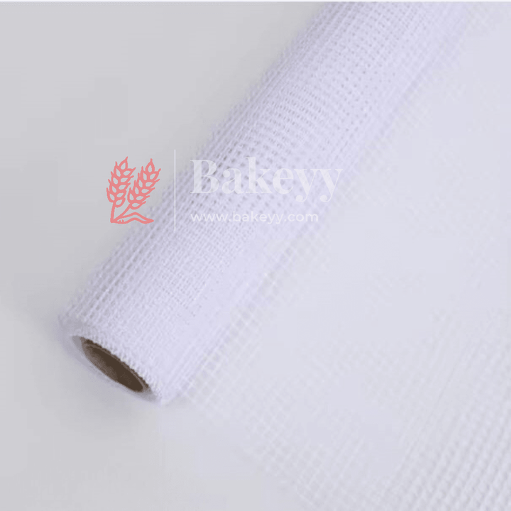 Square Mesh Florist Flower Floral Outer Bouquet Packaging Material - Bakeyy.com